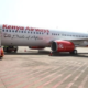 Passengers Board Kenya Airways Plane at the JKIA PHOTO/The Standard