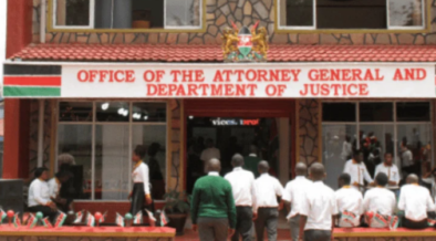 Attorney General’s office in Nairobi. PHOTO/ AG