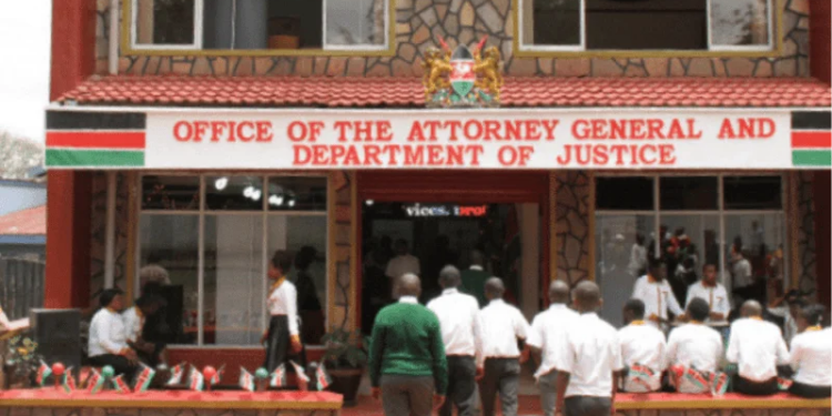 Attorney General’s office in Nairobi. PHOTO/ AG