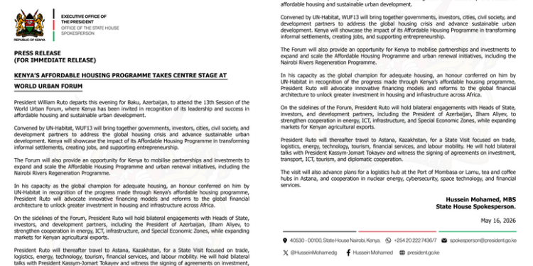 Public Statement on World Urban Forum PHOTO/PCS