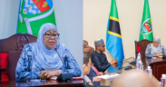 President Samia Suluhu hosts Aliko Dangote at the State House,Dar es Salaam on May 16,2026 to discuss investments and economic growth PHOTO/PCS