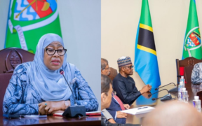 President Samia Suluhu hosts Aliko Dangote at the State House,Dar es Salaam on May 16,2026 to discuss investments and economic growth PHOTO/PCS