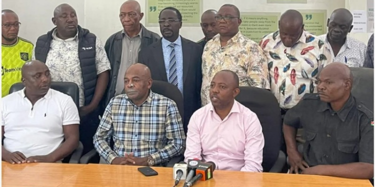 Transport Sector Alliance issues strike notice to all motorists during a meeting in Nairobi on May 17,2026PHOTO/Motorists Association 