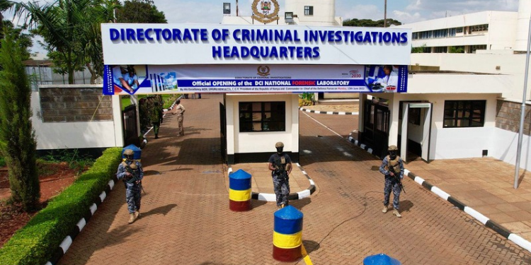 DCI Office Headquarters in Kiambu,Kenya PHOTO/DCI