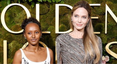 Zahara Jolie and her mum Angelina Jolie PHOTO/Dilldards