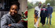 Sheila Chebii with her family before leaving for Australia PHOTO/The Oligarch