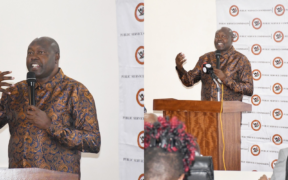 PSC Chairperson Francis Meja warned against mistreating interns during a capacity building workshop in Naivasha on May 25,2026 PHOTO/PSC