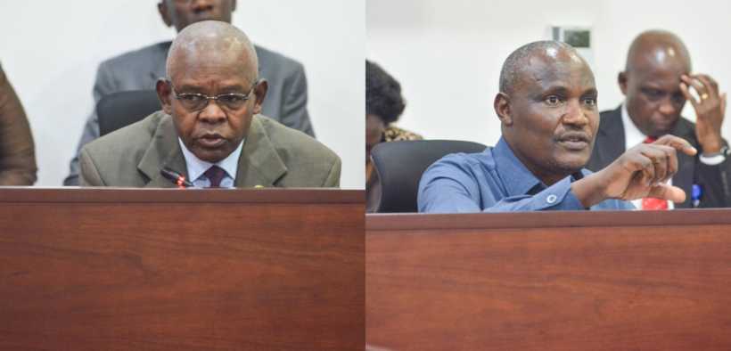 CBK Governor Kamau Thugge, Treasury CS John Mbadi appear before the National Assembly Public Debt and Privatisation Committee on May 26,2026 PHOTO/PoK