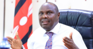 Head of Public Service Felix Koskei during a meeting with National Land Commission Chairperson at his office on May 26,2026 PHOTO/Koskei