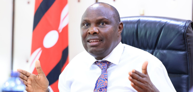 Head of Public Service Felix Koskei during a meeting with National Land Commission Chairperson at his office on May 26,2026 PHOTO/Koskei