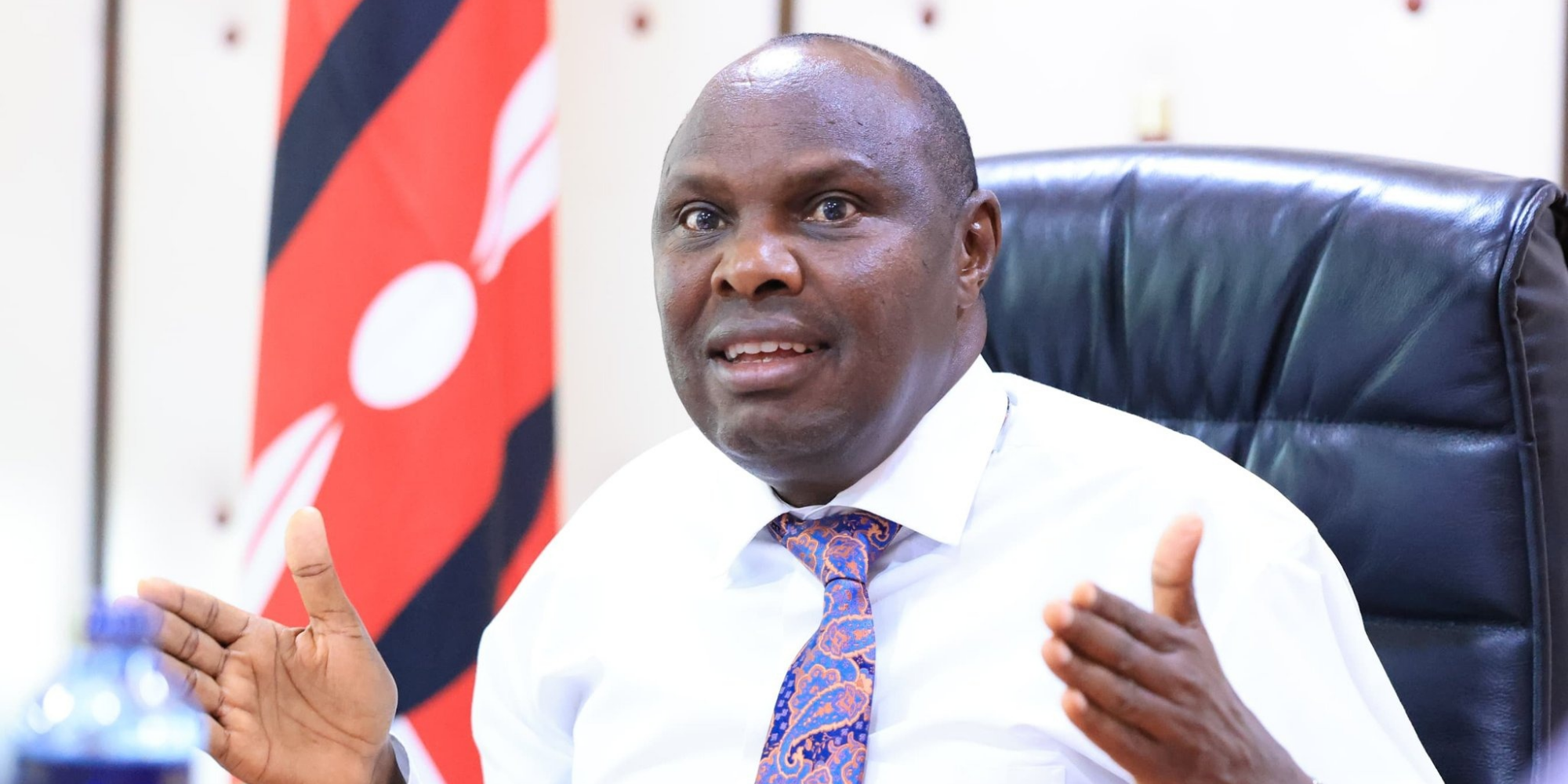 Head of Public Service Felix Koskei during a meeting with National Land Commission Chairperson at his office on May 26,2026 PHOTO/Koskei