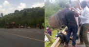 A bus ferrying passengers has overturned at Kapmakaa, Chepsir in Kericho County, leaving several people with injuries.