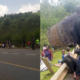 A bus ferrying passengers has overturned at Kapmakaa, Chepsir in Kericho County, leaving several people with injuries.