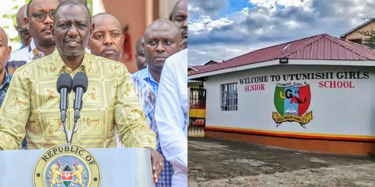 Utumishi Girls Fire: Ruto Sends Message to Families After Tragic Incident