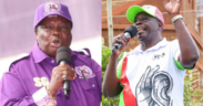 A photo collage of COTU Secretary General Francis Atwoli and former DP Rigathi Gachagua. PHOTO