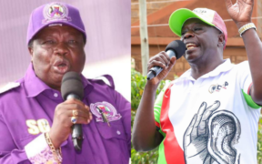 A photo collage of COTU Secretary General Francis Atwoli and former DP Rigathi Gachagua. PHOTO