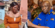 A photo collage of IG Douglas Kanja and the woman who was attacked in Mwiki. PHOTO/NPS.