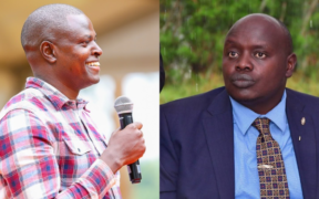 A photo collage of Kiharu MP Ndindi Nyoro and Nandi Senator Samson Cherargei. PHOTO/ Nyoro X/ Cherargei X.