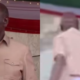 A man carrying a Bible rushed toward President William Ruto while he was speaking at the podium during the Thanksgiving Service for Sports PS Fikirini Jacobs