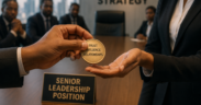 A photo illustrating some of the things needed to get senior leadership positions in Kenya.