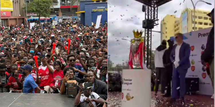 FACTCHECK: Arsenal EPL Trophy Displayed in Nairobi Was a Replica, Not ...