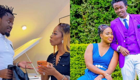 Singer Bahati and his Wife Daina