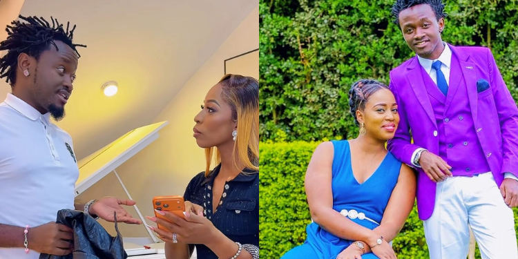 Singer Bahati and his Wife Daina