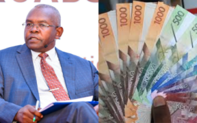CBK Governor Kamau Thugge and the Kenya shilling notes