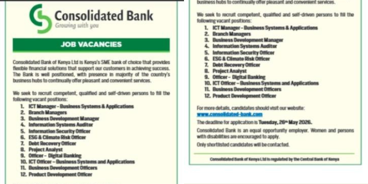 Consolidated Bank of Kenya Ltd