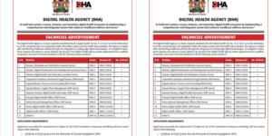 Vacancies Job Opportunities DHA