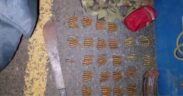 Ammunition recovered by police from a passenger bus PHOTO/DCI