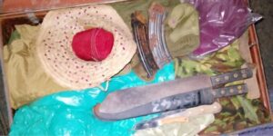 Items recovered in the operationPHOTO/DCI