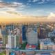 Aerial view of Nairobi downtown Kenya. PHOTO/ Africa France Summit