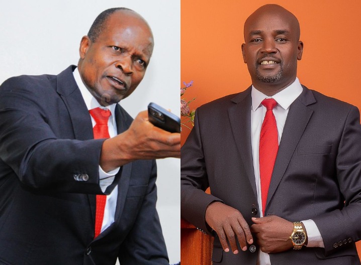 A photo collage of former Migori Governor Zacharia Okoth Obado and Bomet Governor Hillary Kipng'eno Barchok. PHOTO/The Star/County Government of Bomet.