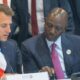 President of Kenya William Ruto with French president Emmanuel Macron. PHOTO/Ruto X