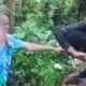 The married man beating another man he found in his house PHOTO/FB
