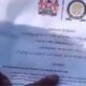 A screenshot of the papers the man allege is a court judgement PHOTO/FB