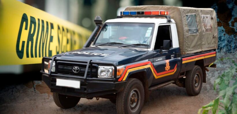 A photo of a police vehicle PHOTO/NTV