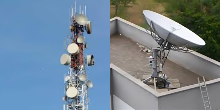 Photo of satellite internet . Photo / file
