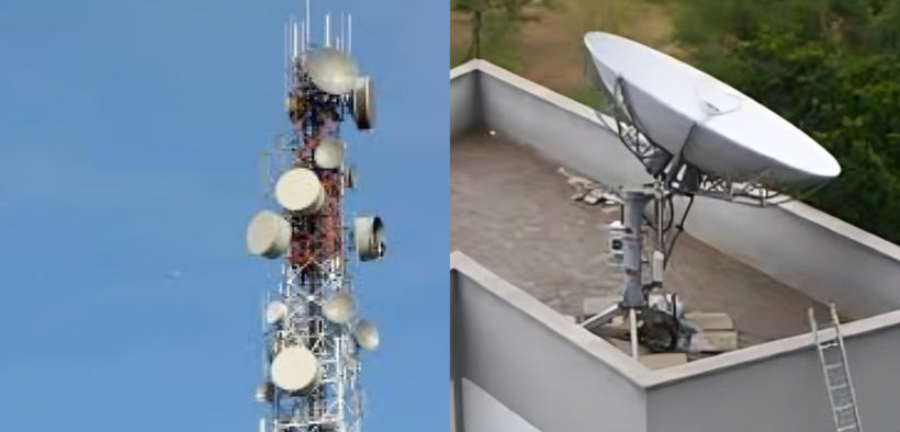 Photo of satellite internet . Photo / file