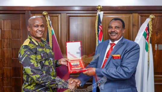 the Kenya Defence Forces (KDF) and the National Youth Service (NYS) reaffirmed their commitment to deepening institutional cooperation during a strategic engagement held at Defence Headquarters in Nairobi.