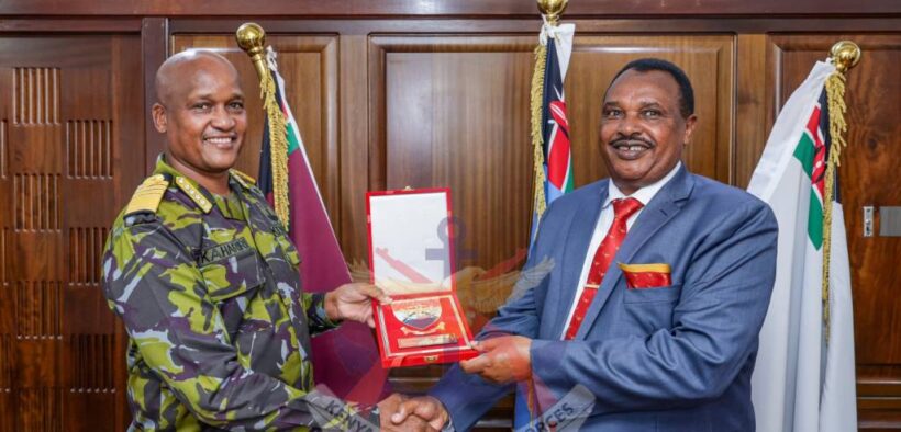 the Kenya Defence Forces (KDF) and the National Youth Service (NYS) reaffirmed their commitment to deepening institutional cooperation during a strategic engagement held at Defence Headquarters in Nairobi.