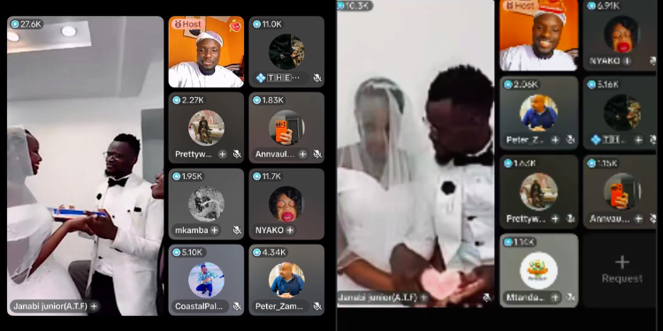 Inside Affordable Virtual Ordained TikTok Wedding Attended by Over 50,000 Netizens