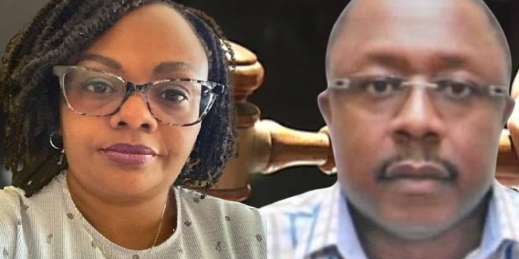 Thomas Kilonzo and Karen Nkatha