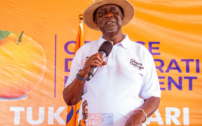 ODM Party Leader Oburu Oginga speaking during the ODM Nyanza grassroots leaders consultative forum that brought together Speakers of County Assemblies from Homabay, Kisumu, Migori, and Siaya Counties, MCAs, and Majority Leaders in Nyakach Constituency on May 15, 2026. PHOTO/ ODM X.