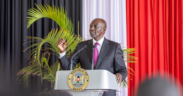 President William Ruto speaking during a meeting with representatives of the Kenyan diaspora from 40 countries, State House, Nairobi. PHOTO/PCS.