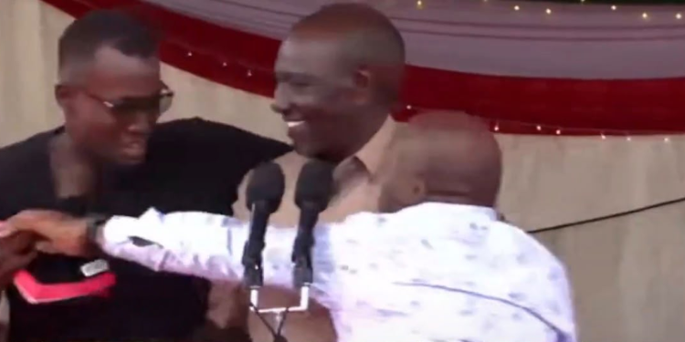President William Ruto security breach in Kilifi 