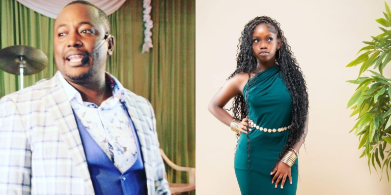 Pastor Kanyari and daughter Sky. Photo/ Kanyari
