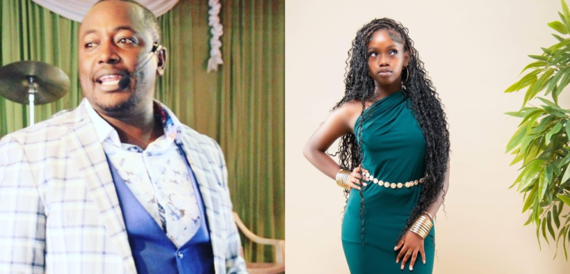 Pastor Kanyari and daughter Sky. Photo/ Kanyari