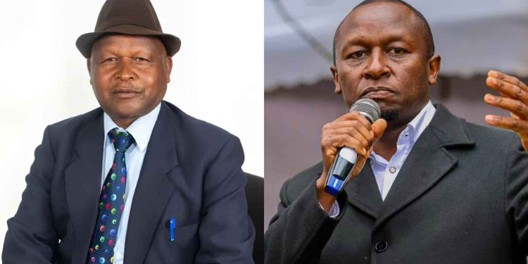 HON. MP THUKU AND His Late Farther